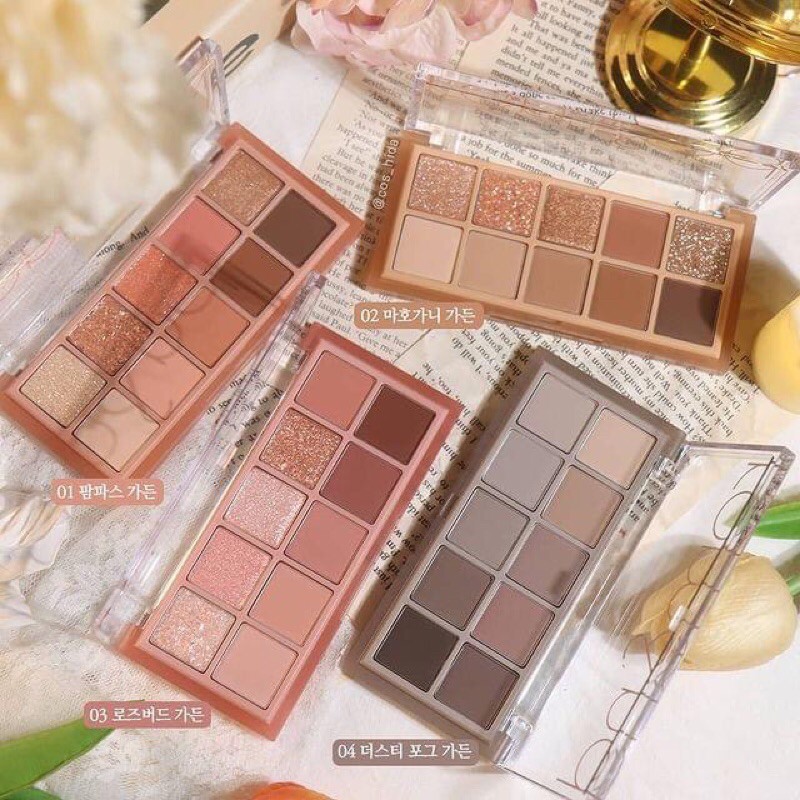 [100% AUTH] Bảng Phấn Mắt 10 Màu Romand Better Than Eye Palette