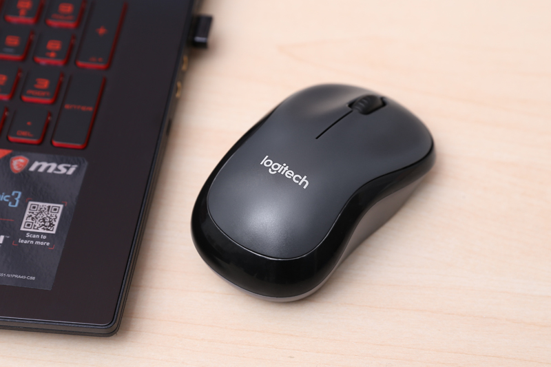 Chuột không dây Logitech Silent M220 Đen