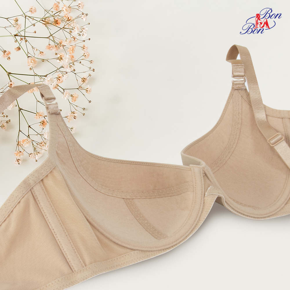 Áo lót mút mỏng , vải cotton basic Bon Bon - BSCB3303