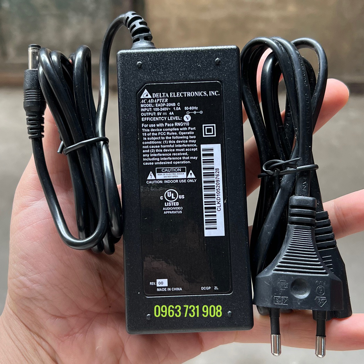 Nguồn sạc 5V 4A loại tốt