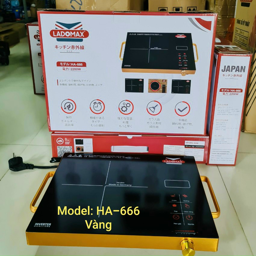BẾP HỒNG NGOẠI LADOMAX HA-666