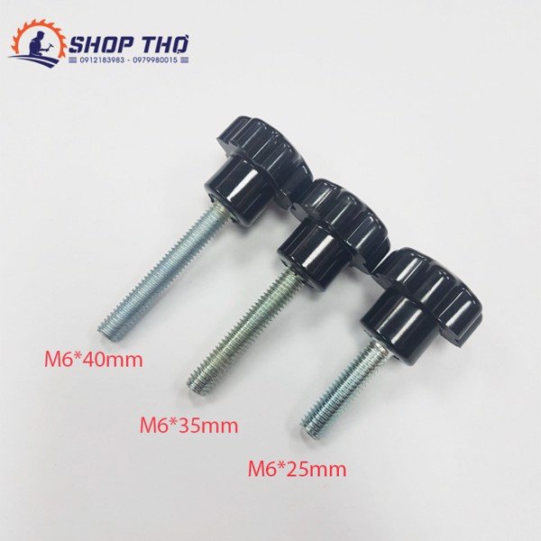 Nút Vặn Ren M6 (Set 6 Cái Cho Từng Mã )