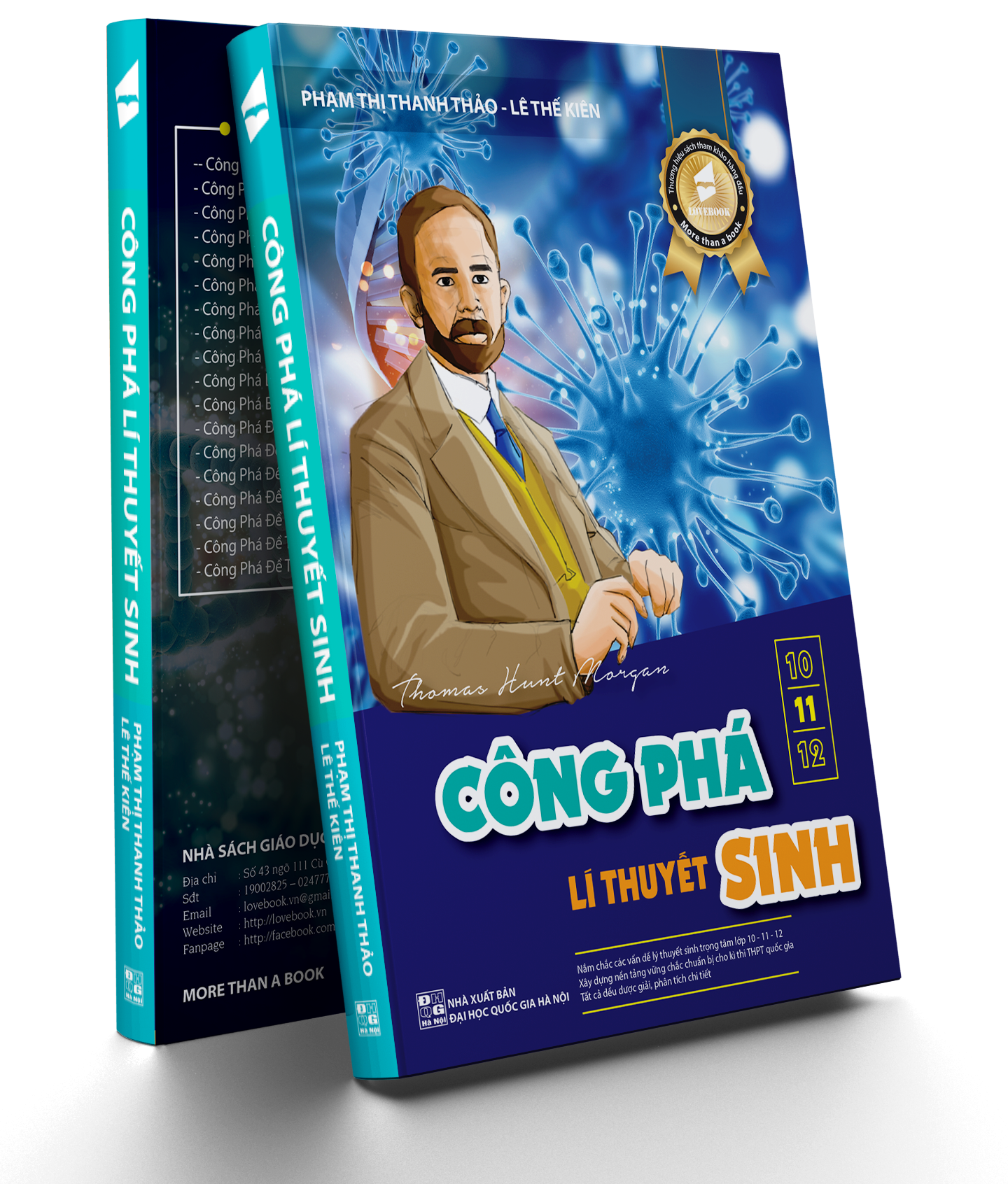 Fahasa - Công Phá Lý Thuyết Sinh 10-11-12