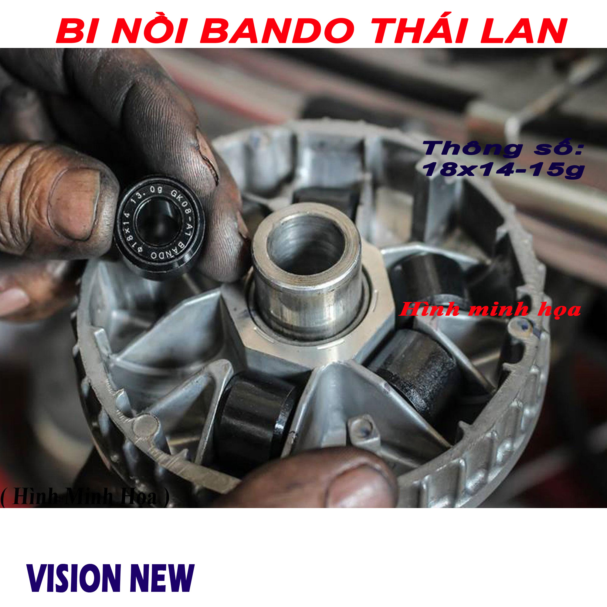 Bi nồi Vision New - Thái Lan