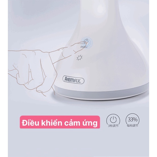 Đèn Led để bàn đa năng Remax RT-E185  | RT - E510  (Đèn led - Đồng hồ - Đo nhiệt độ)