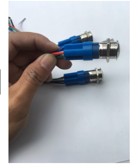 Công tắc Led 16mm On-Off.Chống nước tuyệt đối