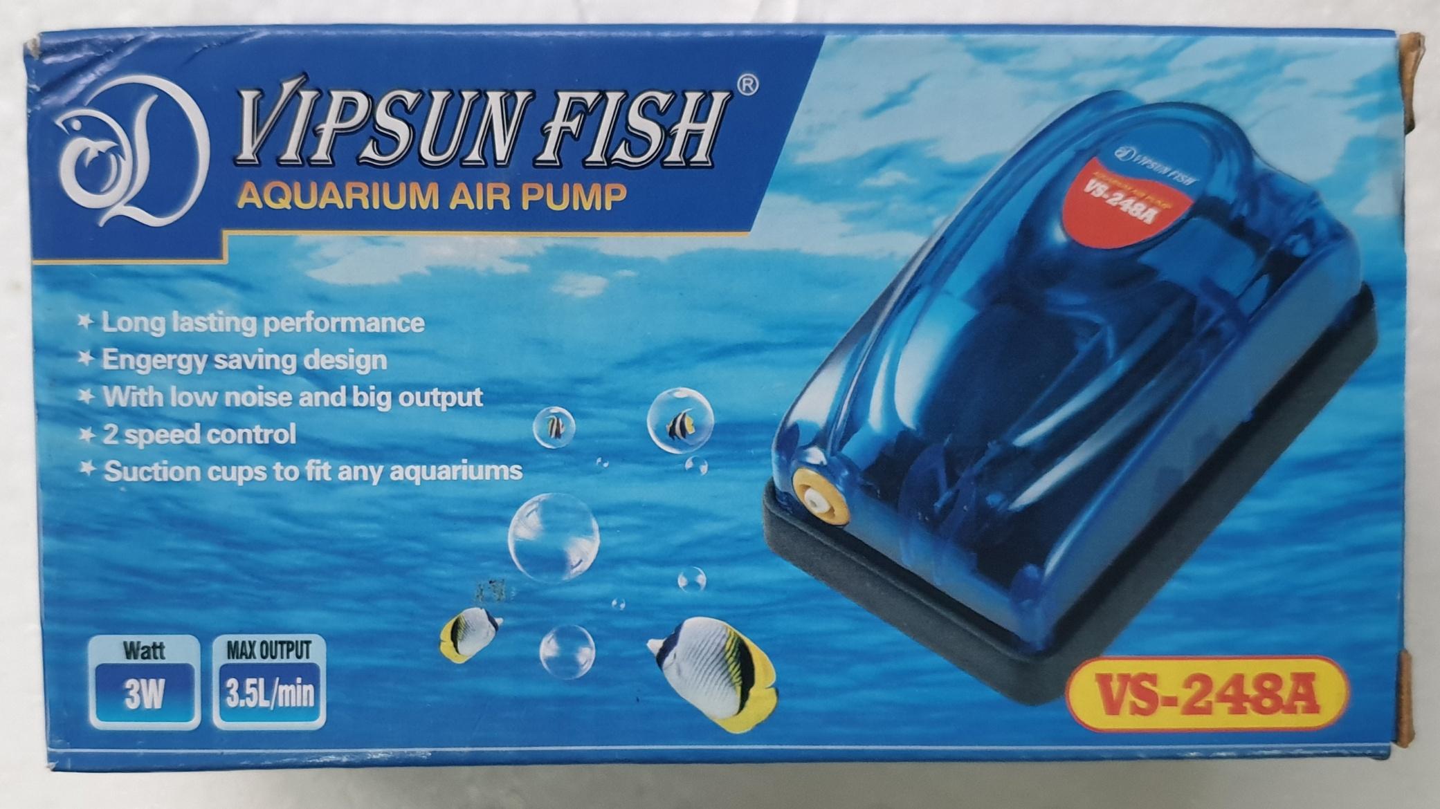 Vipsun VS-248a Máy oxy 1 vòi cho hồ cá