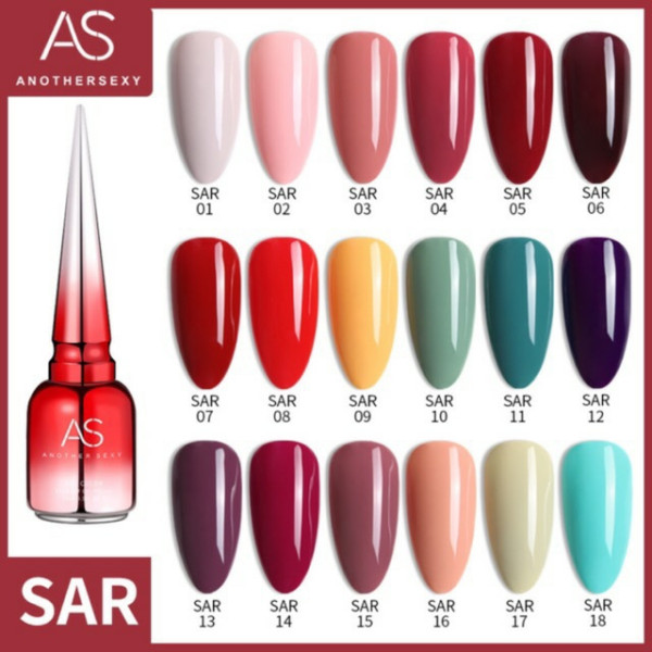 Sơn gel As mã SAR 15ML - chai đỏ