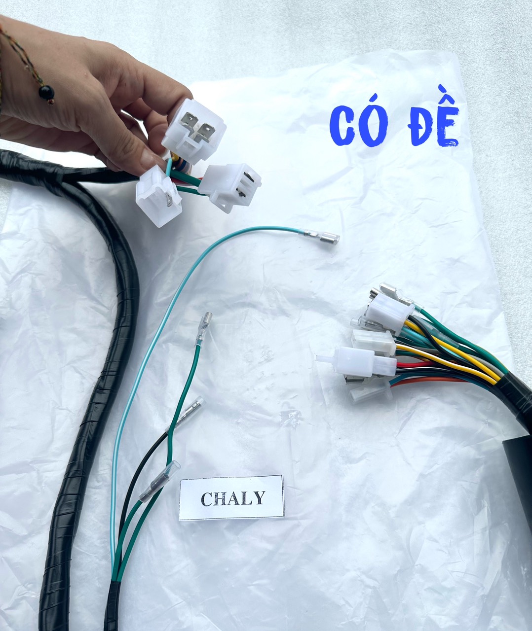 DÂY ĐIỆN SƯỜN XE CHALY XE NHẬT - VIỆT NHẬT