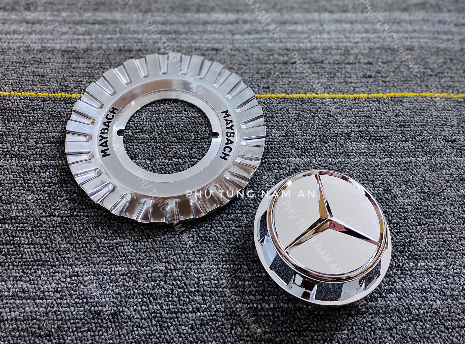 LOGO MÂM GLS 600 MAYBACH/CHỤP MÂM GLS 600 (GIÁ 1 CHIẾC)
