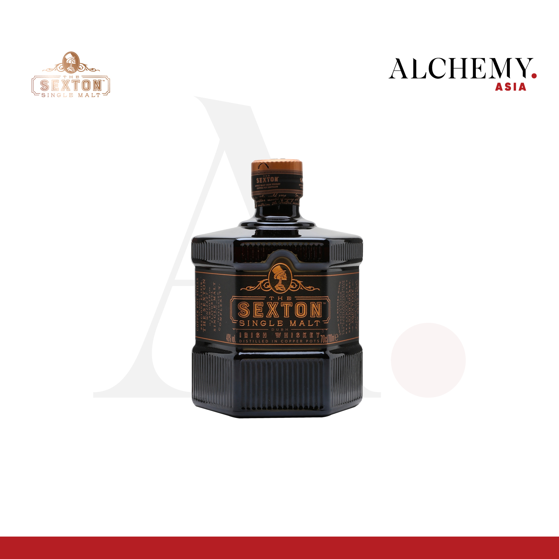 [TET EDITION 2025] Rượu The Sexton Irish Whiskey Single Malt 40% 1x700ml