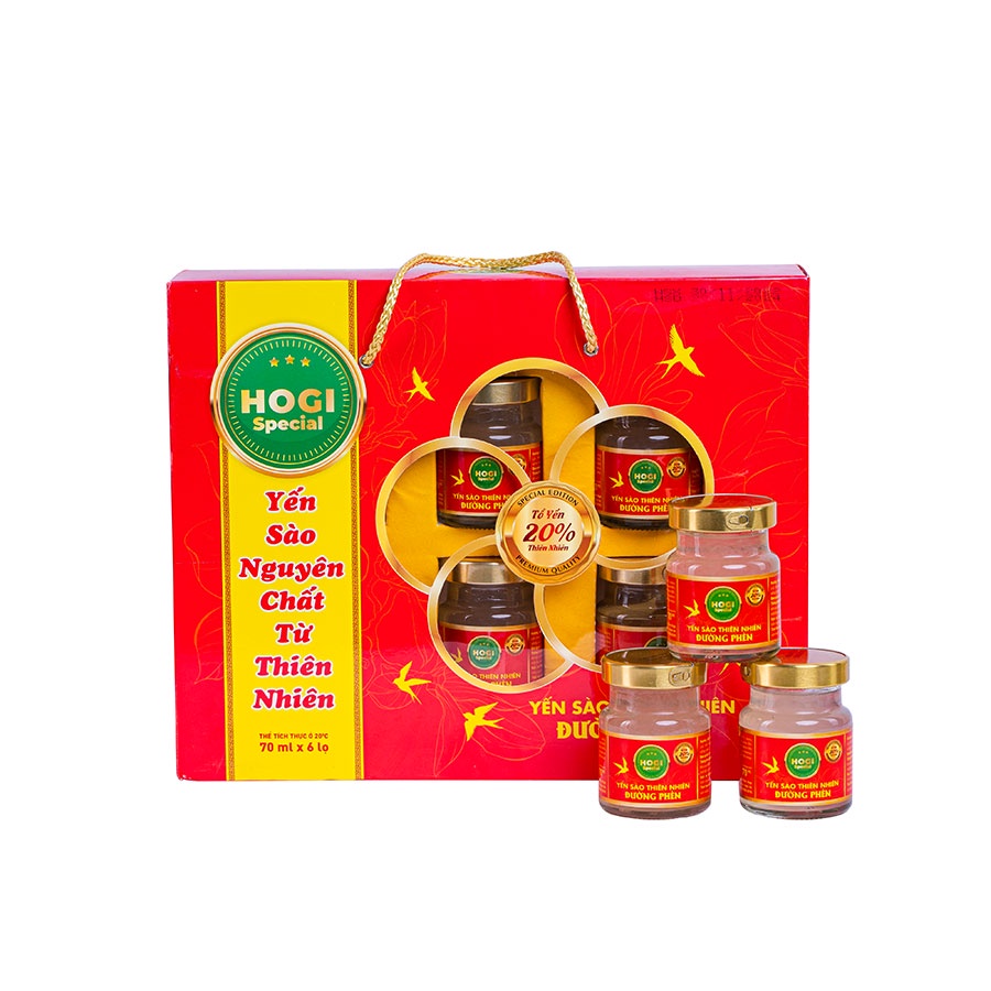 YẾN SÀO EVERNEST SPECIAL 20% YẾN TỒ (6 LỌ/HỘP)