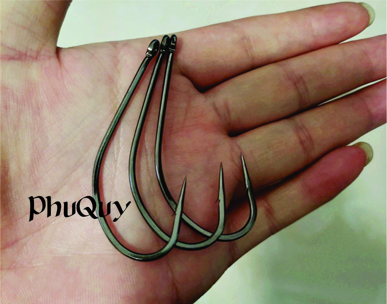 Hộp 100 Lưỡi Câu Cá Thép Carbon (Mã: D)