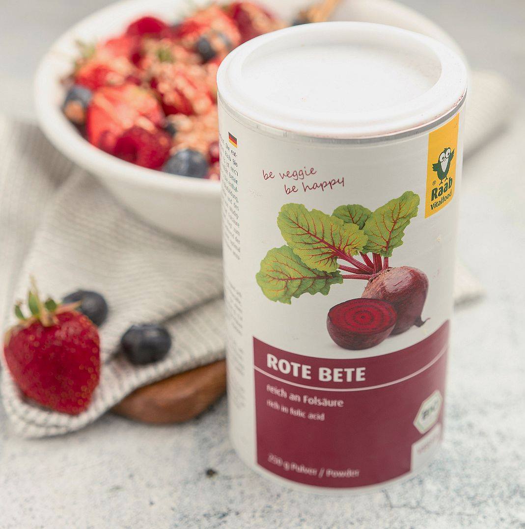 Bột củ dền hữu cơ Rote Bete 250g - Raab