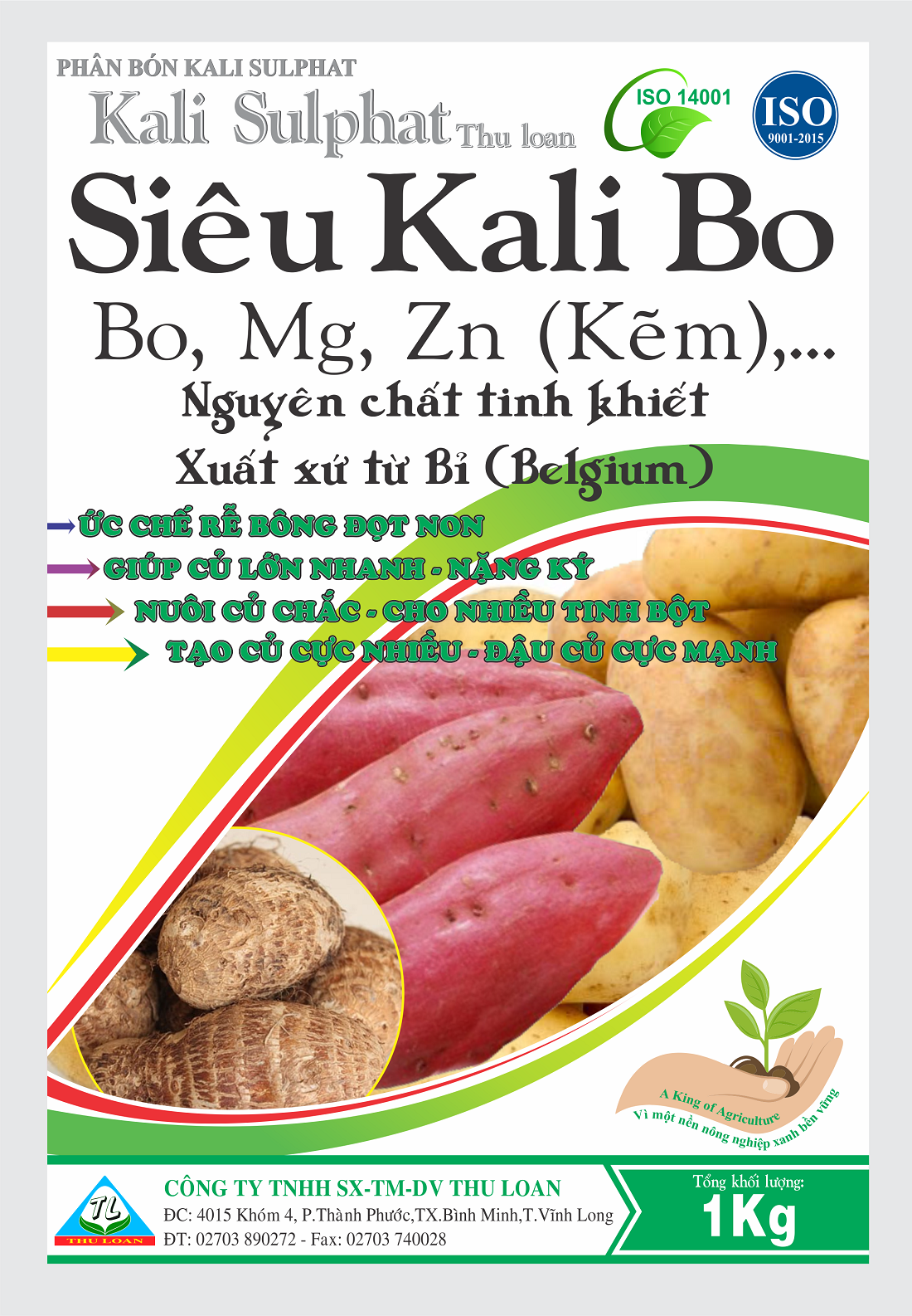 Siêu Kali Bo - Gói 1 Kg