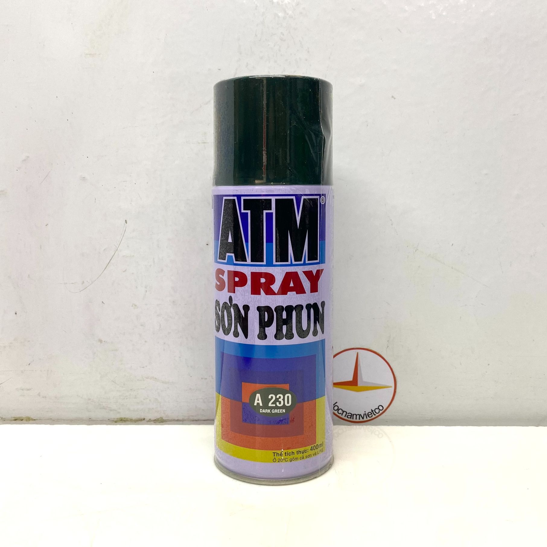 Sơn xịt ATM màu xanh đen Dark Green A230