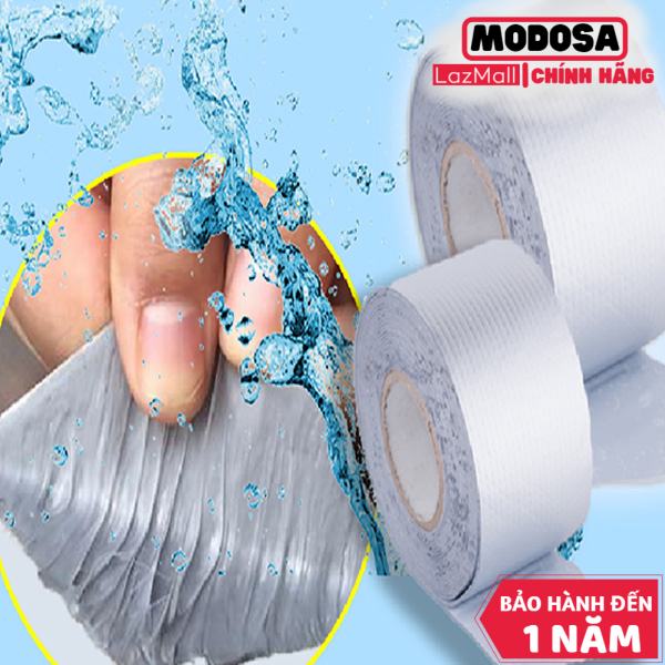 Cuộn Băng Keo Dán Modosa Siêu Dính Chống Thấm Dột [10Cm X 5M] Loại Lớn
