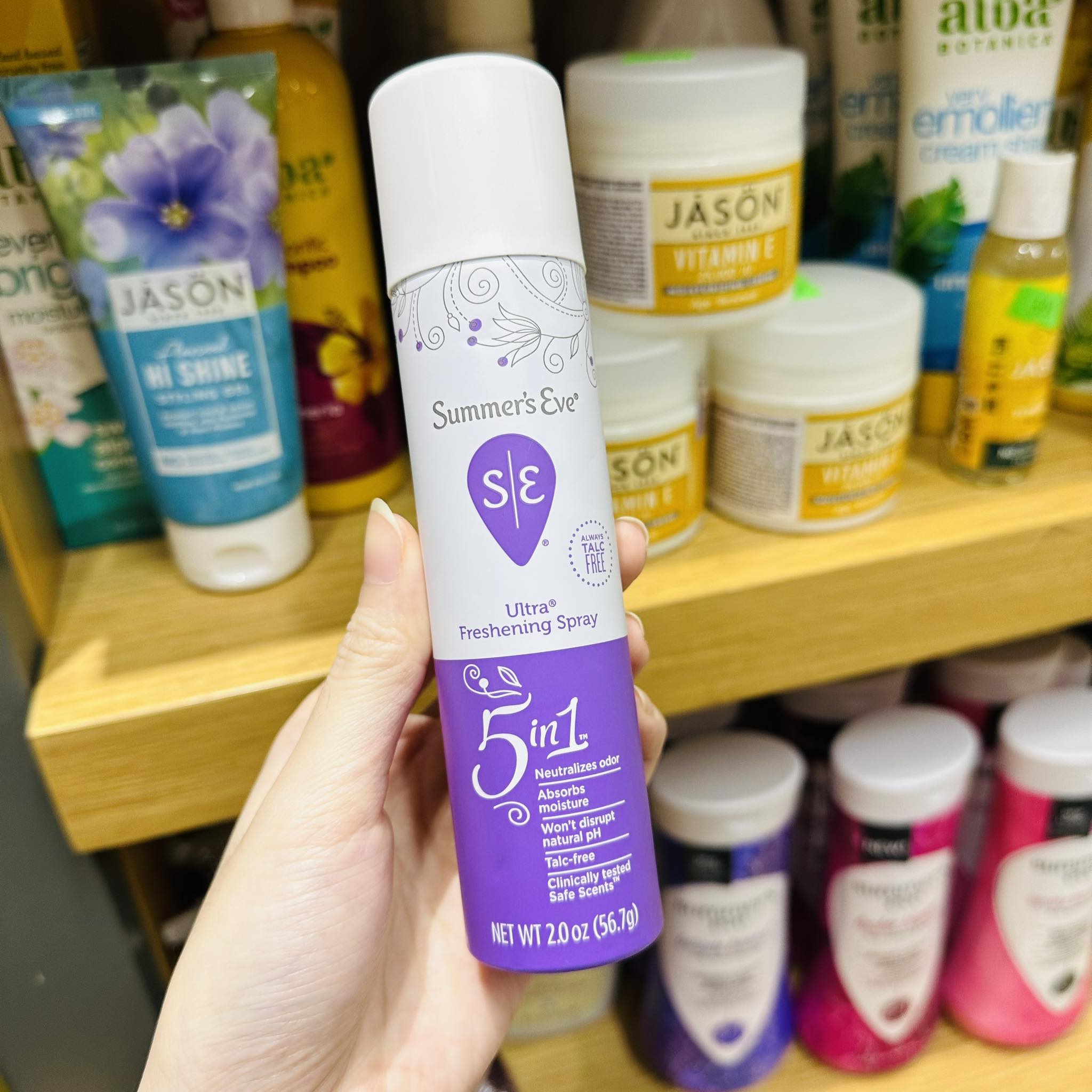 Hoàn tiền 15% - xịt phụ khoa summers eve daily refreshing spray 56.7g