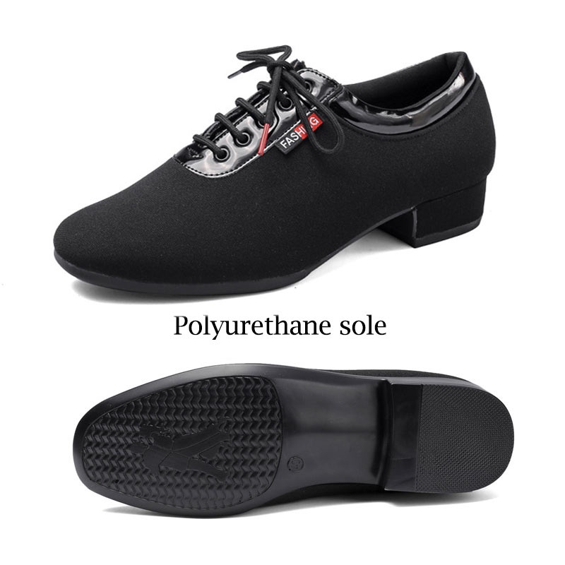 ⋌giày khiêu vũ vải oxford thời trang mới cho nam