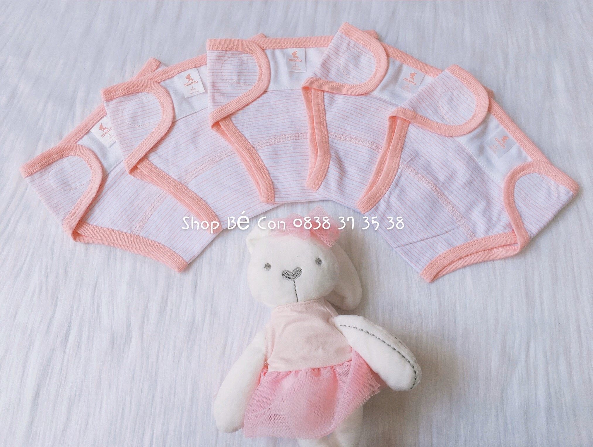 Set 5 tã vải dán Miomio cho bé sơ sinh