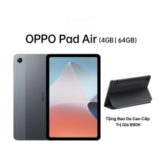 Máy Tính Bảng OPPO Pad Air (4GB/64GB) | Màn Hình 2K 1 tỷ Màu | Chip Snapdragon 680 | Thân Máy Siêu Mỏng 6.9mm | Hàng Chính Hãng GZ31
