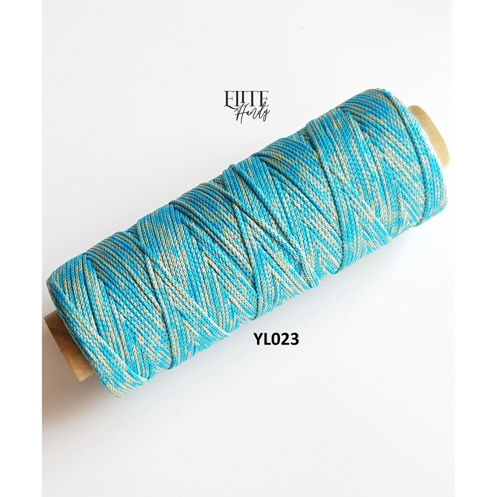 SỢI DỆT LOANG - MÓC TÚI & NÓN (BẢNG MÀU 2 : TỪ MÀU 13 -  24)