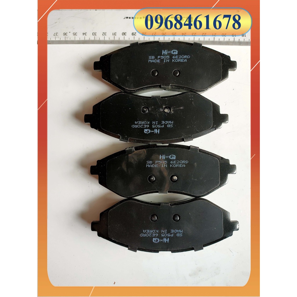 Má phanh trước gentra, spark đời 2010-2017, aveo-hàng hàn quốc