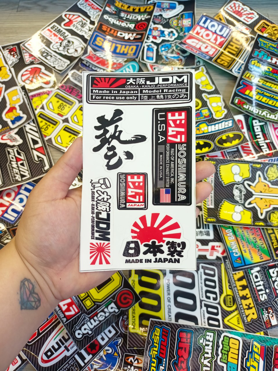 TEM SET STICKER JAPAN