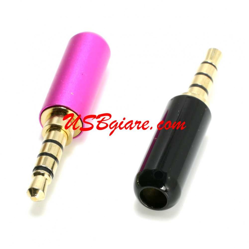 Đầu hàn 3.5mm 3 nấc 4 pole mini j700 nhiều màu