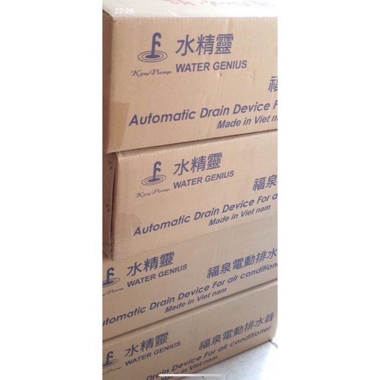 [HCM]Bơm nước xả máy lạnh Kingpump 6M