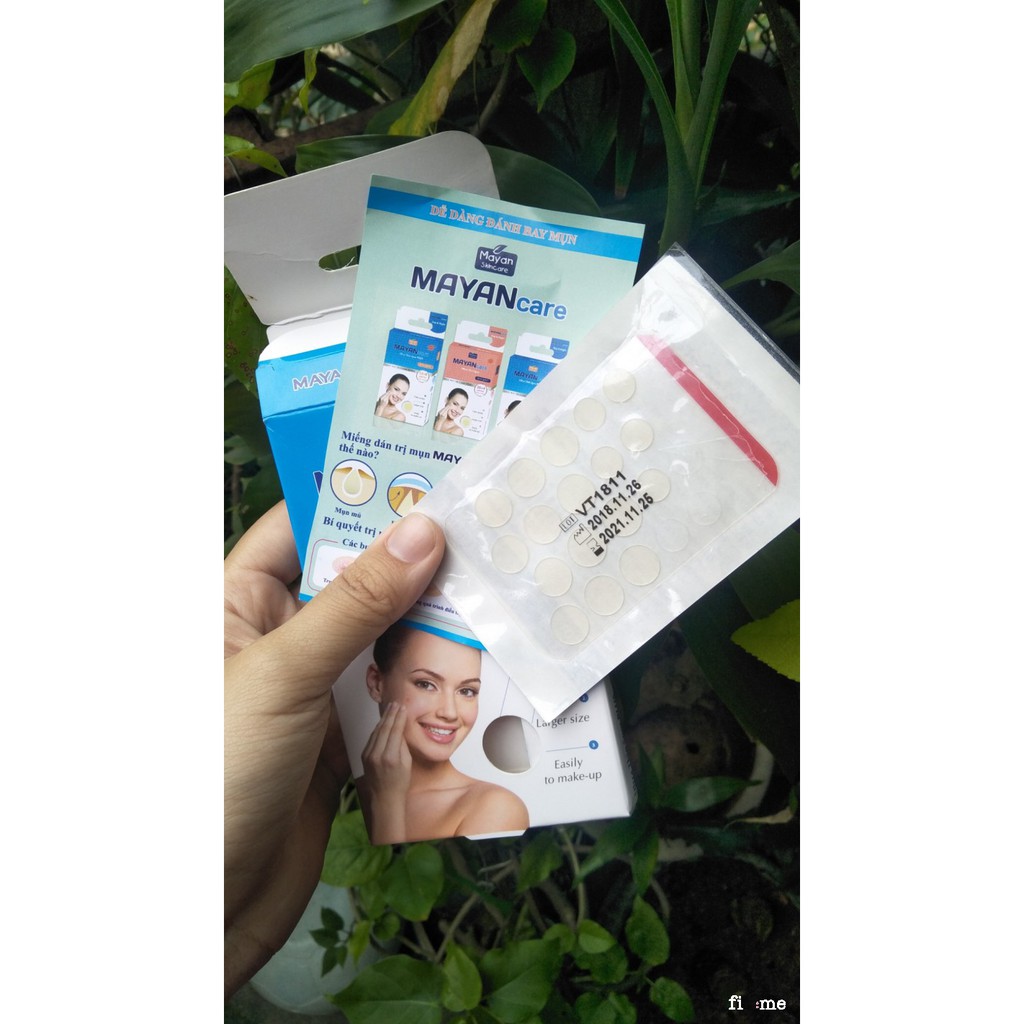 Miếng dán mụn Mayancare xanh