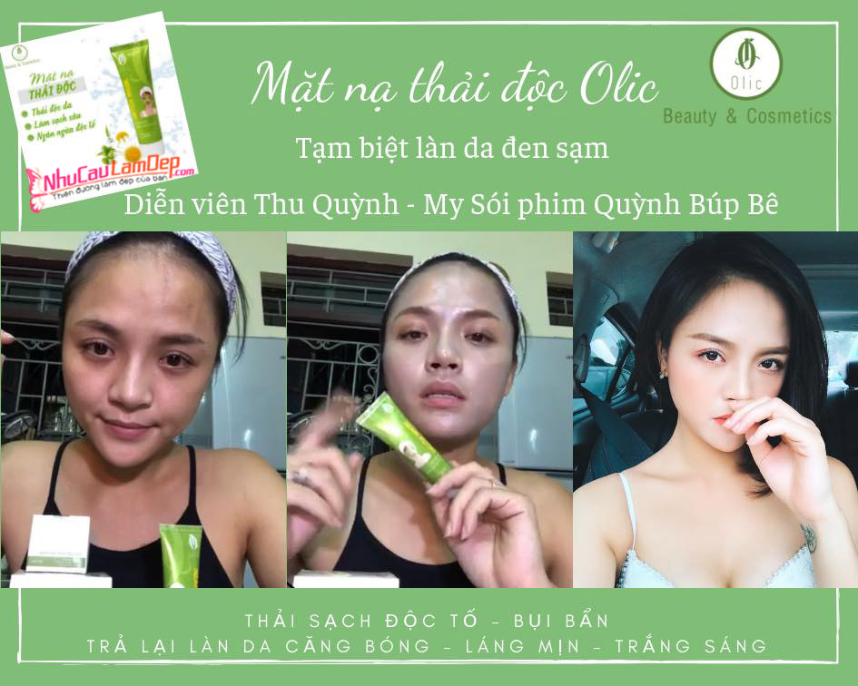 MẶT NẠ THẢI ĐỘC HÚT NÁM (Detox Mask Olic)