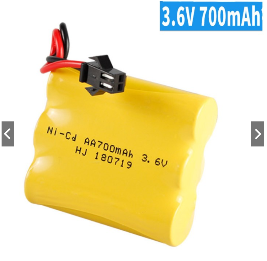 Pin Sạc Xe Điều Khiển Từ Xa 3.6v 700mah