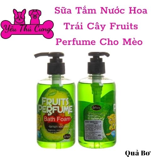 Sữa Tắm Chó Mèo - hương hoa trái cây Fruits Perfume