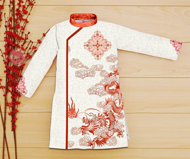 Thuong Hai Brocade Boys' Ao Dai