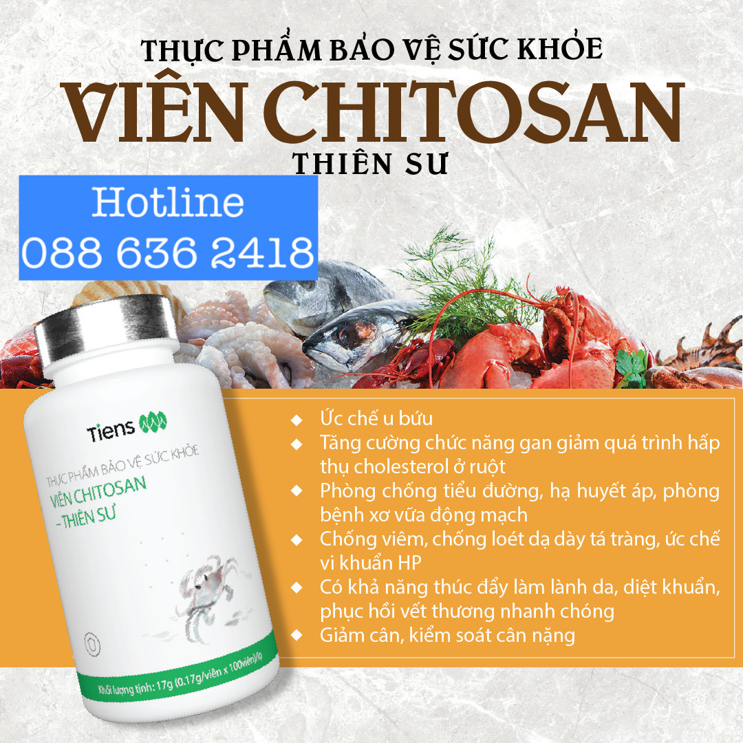 Viên chitosan Thiên Sư