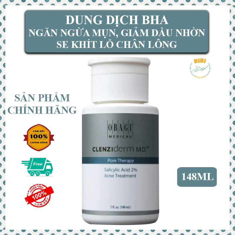 Dung Dịch BHA O.bagi (Link mới) Ngăn Ngừa Mụn, Giảm Nhờn, Se Khít Lỗ Chân lông BHA 2% O.bagi Pore Therapy 148ml giá rẻ
