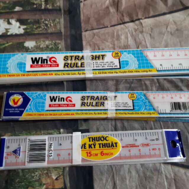[HCM]Thước WinQ dẻo khó gãy