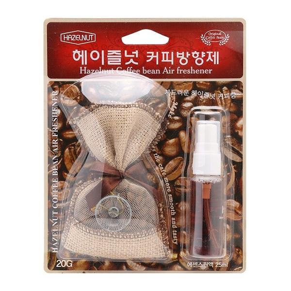 [HCM]Túi thơm treo xe hương cafe Hazelnut Korea