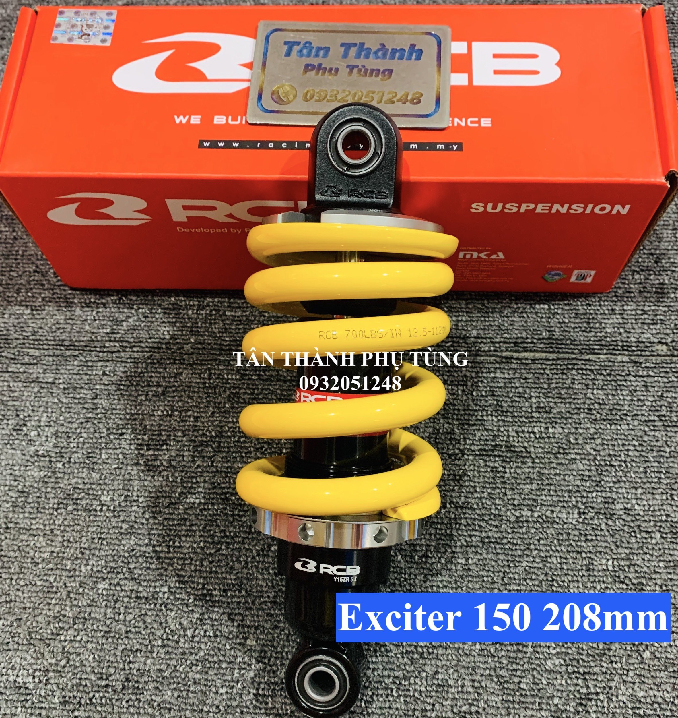 Phuộc RCB M2 Exciter 135, Exciter 150, Winner