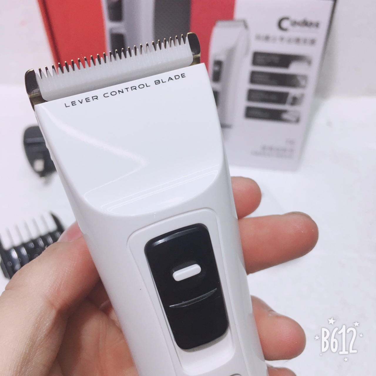 Tông Đơ Cắt Tóc Tại Nhà Codos T6 Cao Cấp