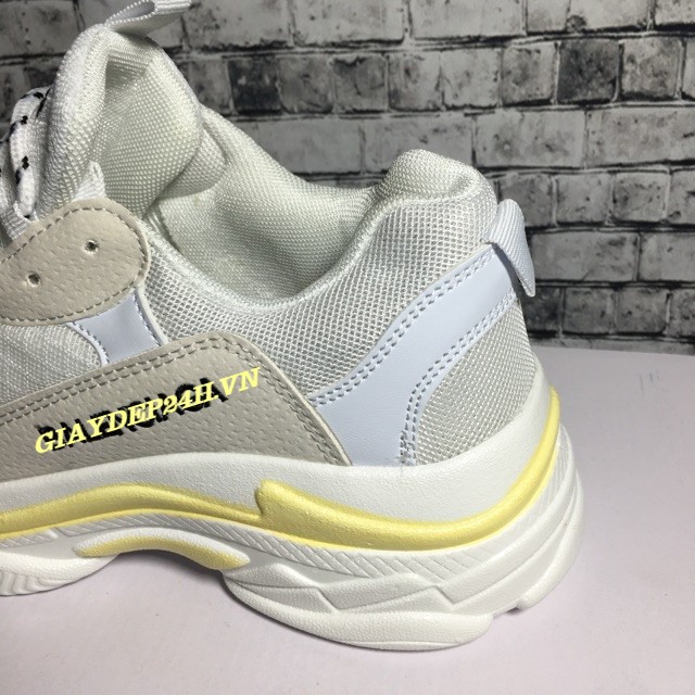GIÀY SNEAKER TRẮNG VÀNG  NAM NỮ  [ FULL BOX ]