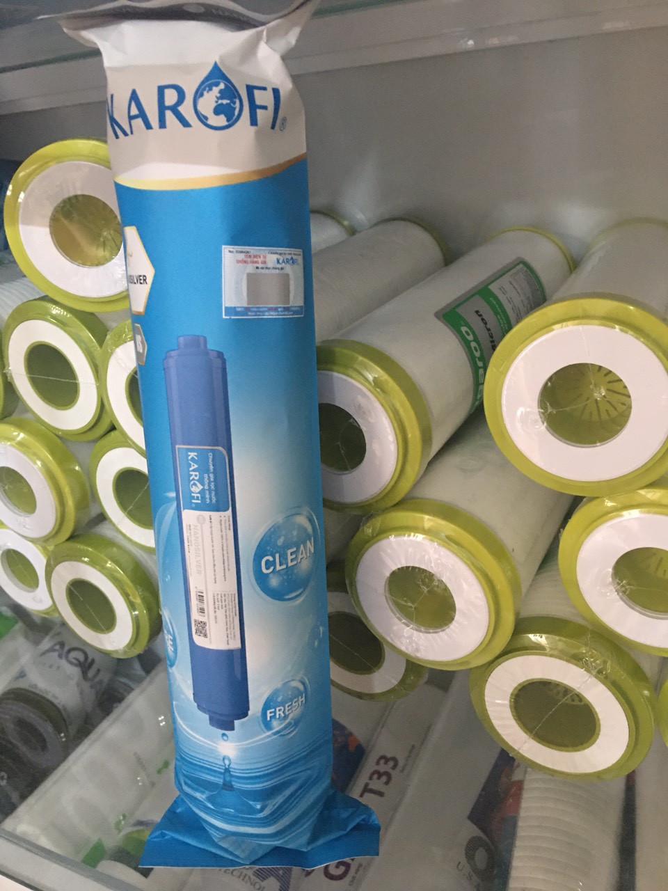 (HCM) Lõi Lọc Nước KAROFI Số 9- NANO SILVER PLUS (NP)