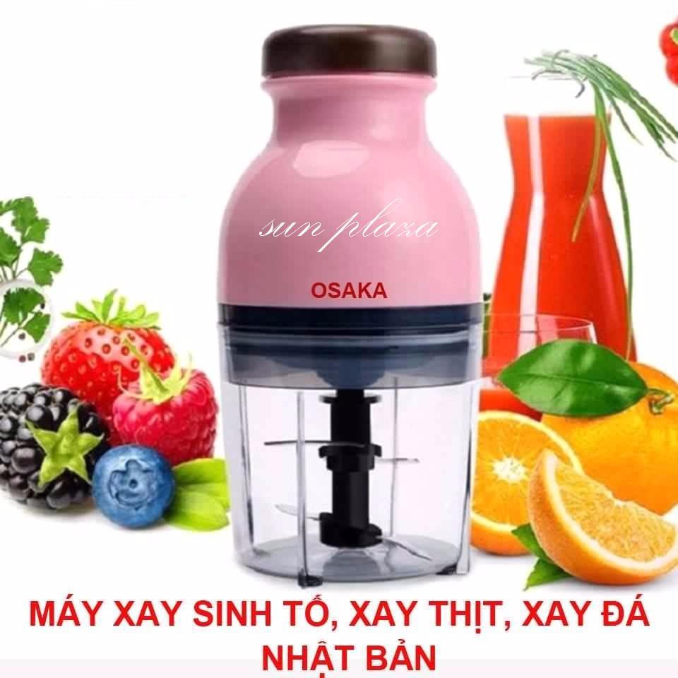 [ XAY MỌI THỨ ] Máy Say Sinh Tố, Máy Say Sinh Tố Cầm Tay, Máy Say Sinh Tố Mini, Máy Say Thịt, Máy Xay Đá , Xay Hoa Quả, Xay Rau Củ, Xay Thức Ăn, Máy Xay Cầm Tay, Phiên Bản Mới Của Máy OSAKA  hàng xuất nhật OSAKA
