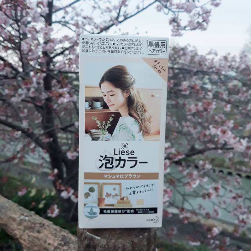 [Hàng Nhật Bản 100%] Thuốc Nhuộm Tóc Màu Hạt Dẻ Thời TrangTại Nhà Dạng Bọt Kao Liese Prettia HG18 cao cấp