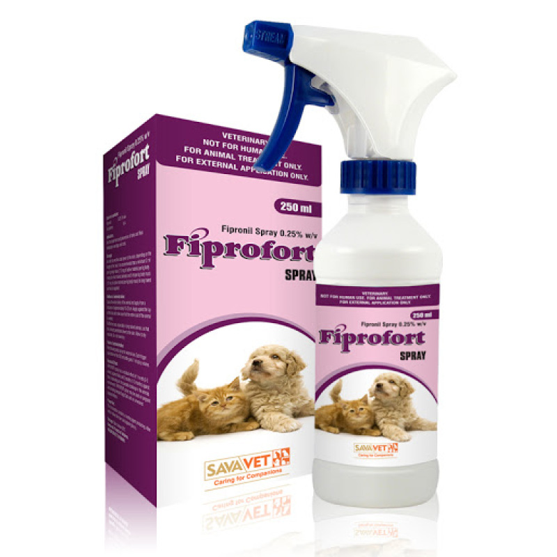Chai xịt diệt ve rận bọ chét Fiprofort Spray 250ml