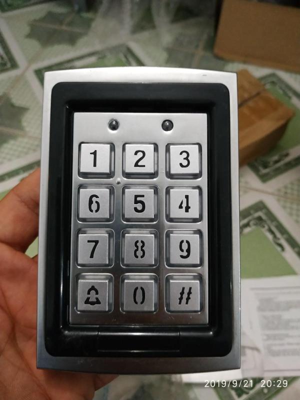 Bảng giá bàn phím số cửa cổng + đầu đọc thẻ từ Keypad for Swing gate