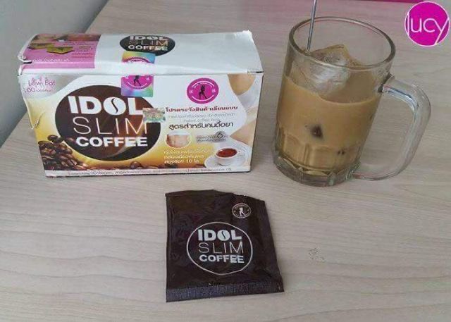 1 hộp cafe IDOL SLIM+ Coffee Giảm cân ( Hộp 10 gói)