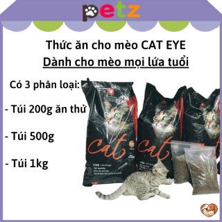 Thức ăn cho mèo hạt Cat Eye túi 1kg PETZ hạt khô cho mèo mọi lứa tuổi thumbnail