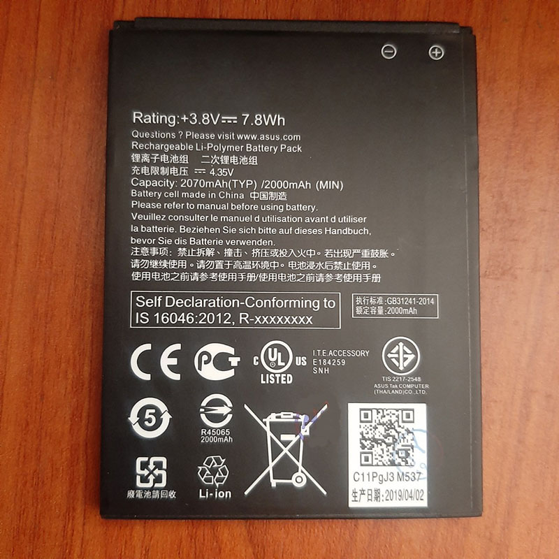 Pin asus zenfone go 5.0